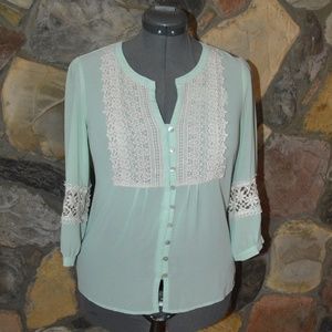 Love 21 Long sleeve BUtton up shirt